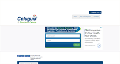 Desktop Screenshot of celuguia.com